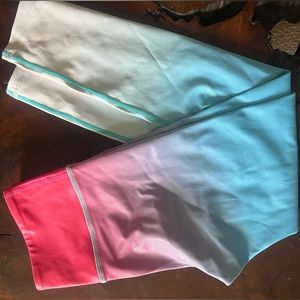 Zyia Active Metallic Firecracker Light n Tight Leggings - Size 4